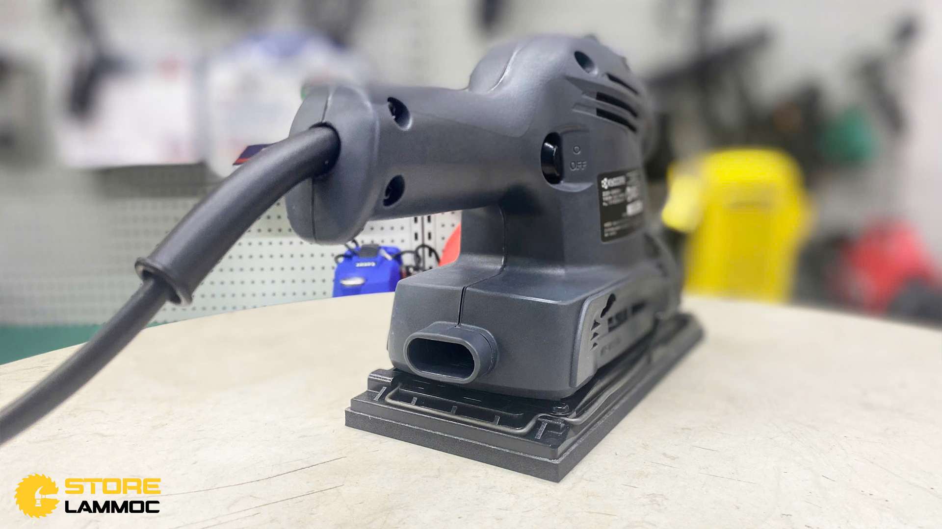 Máy chà nhám rung chữ nhật Kyocera AS-350